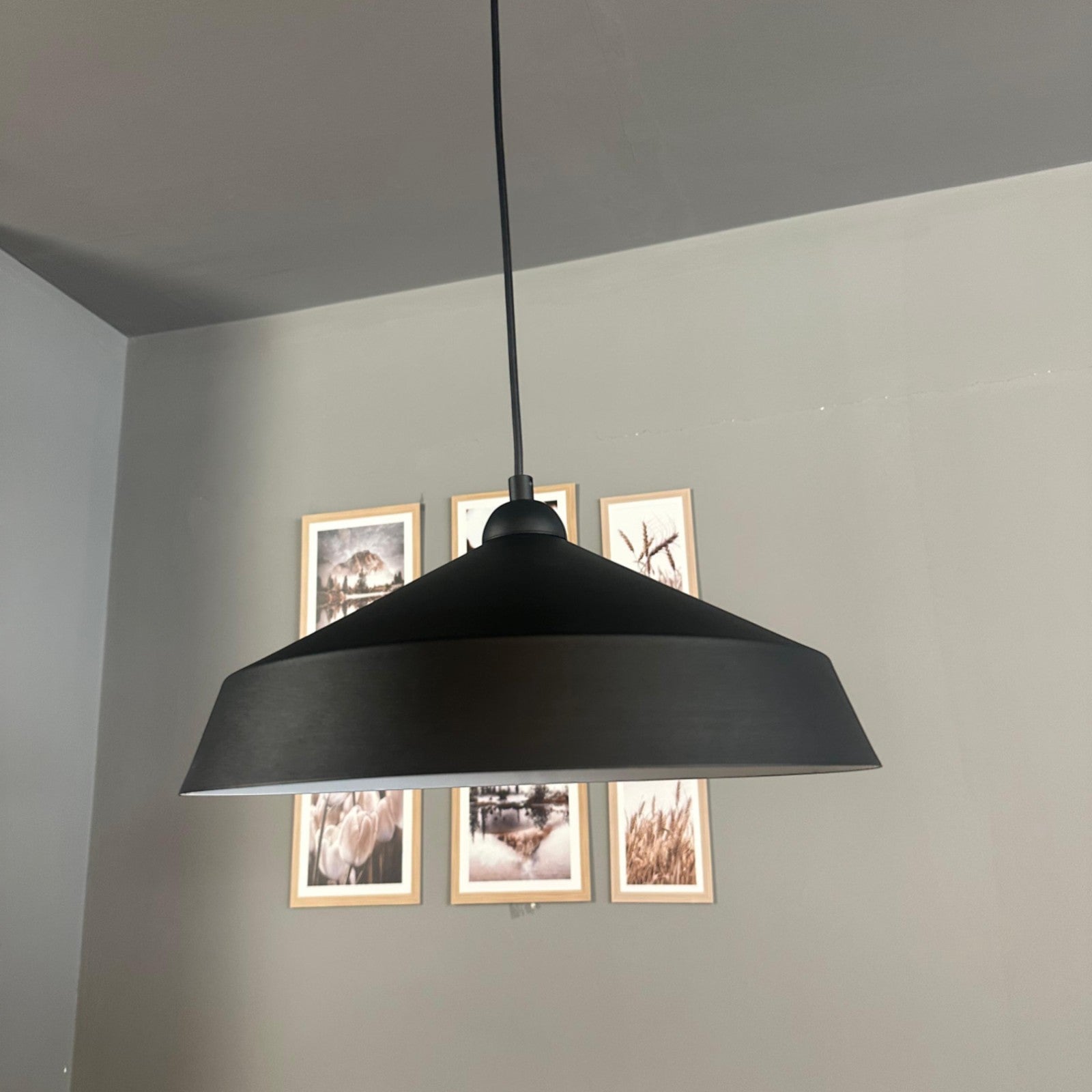 Pendelleuchte Lema Halbe Tulpe Ø37,5 cm, Metall Hängelampe